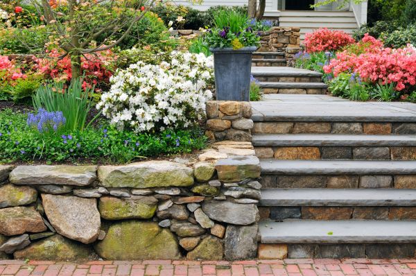 Stone Stairs Repair in Springfield