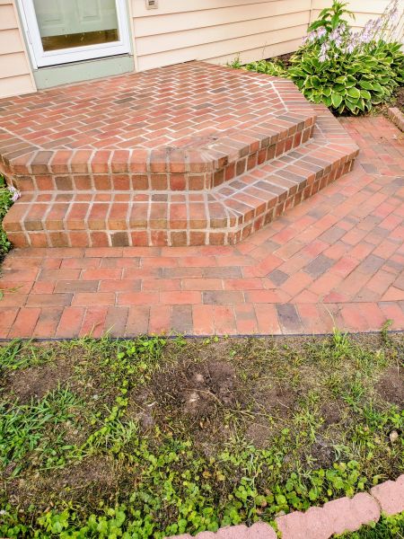 Brick Stoop Repair in Springfield