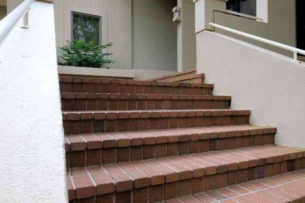 Entryway Brick Repair in Springfield