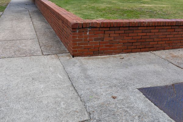 Brick Retaining Wall Repair in Springfield