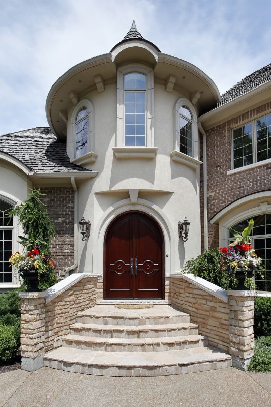 Elegant Stone Entrances